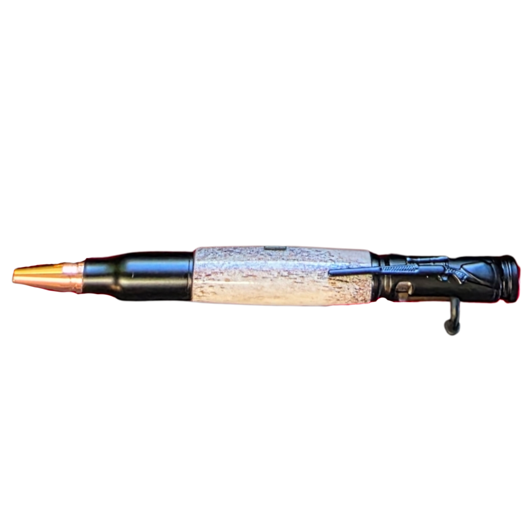 Bullet Pens with Deer Antler Barrel
