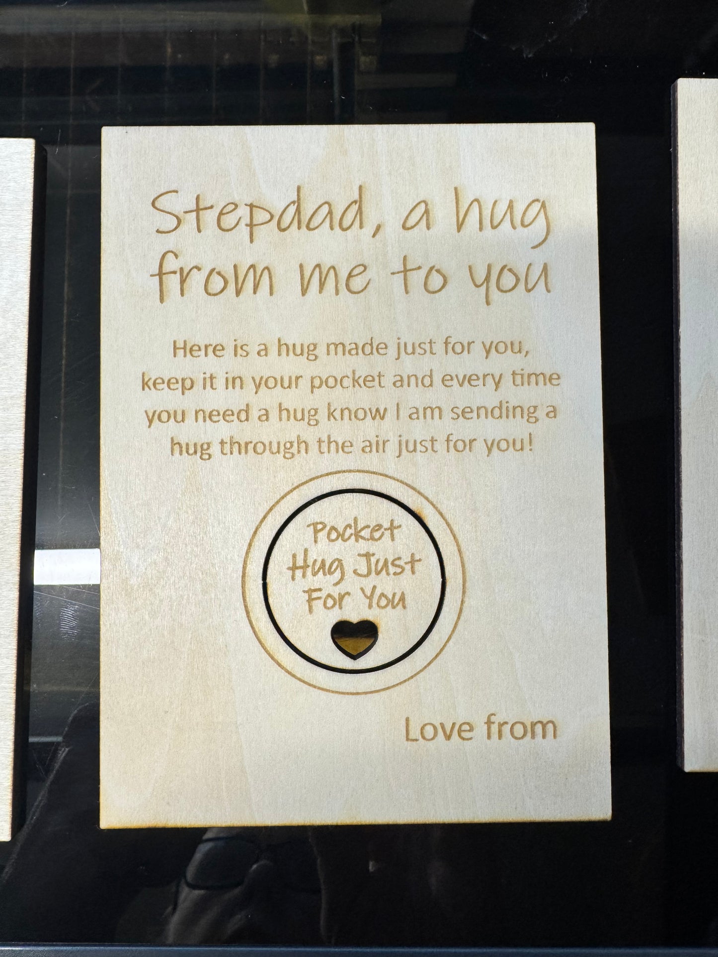 Pocket hug gift card