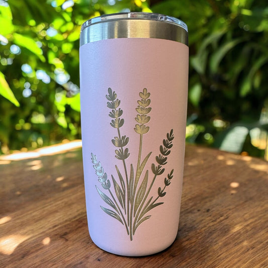 10oz Lavender tumbler